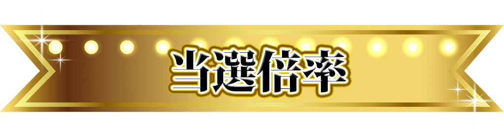 当選倍率